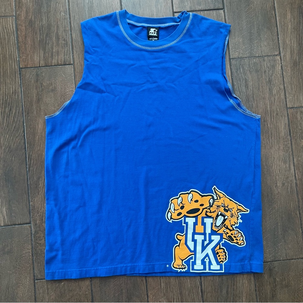 Vintage Starter Uiversity of Kentucky Wildcats UK Tank Top size XL